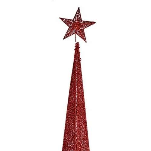 Pom de Crăciun Krist+ 00155 Crvena Metal Plastika toranj 42 x 218 x 42 cm (3 kom.) Cijena