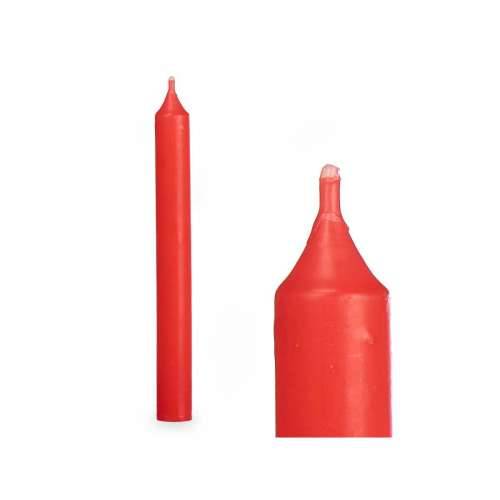 Set Svijeća Acorde 123-C-AR Crvena 2 x 2 x 15 cm (12 kom.) Cijena