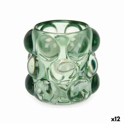 Svijećnjak mikrokuglice Zelena Kristal 8,4 x 9 x 8,4 cm (12 kom.) Cijena