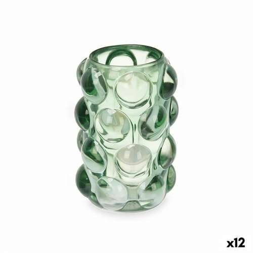 Svijećnjak mikrokuglice Zelena Kristal 8,4 x 12,5 x 8,4 cm (12 kom.) Cijena