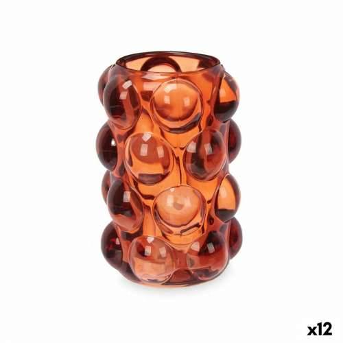 Svijećnjak mikrokuglice Oranžna Kristal 8,4 x 12,5 x 8,4 cm (12 kom.) Cijena