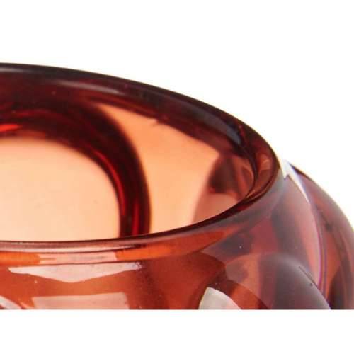 Svijećnjak mikrokuglice Oranžna Kristal 8,4 x 12,5 x 8,4 cm (12 kom.) Cijena