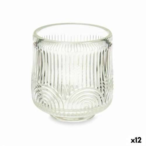 Svijećnjak Crte Providan Kristal 7,5 x 7,8 x 7,5 cm (12 kom.) Cijena