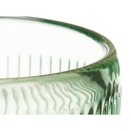 Svijećnjak Crte Zelena Kristal 7,5 x 7,8 x 7,5 cm (12 kom.) Cijena