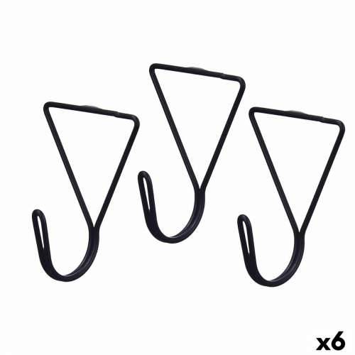 Kuke Crna Metal U obliku trokuta set 3 Dijelovi (6 kom.) Cijena