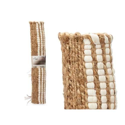 Tepih Crna Prirodno Crte 70 x 1 x 140 cm (8 kom.) Cijena
