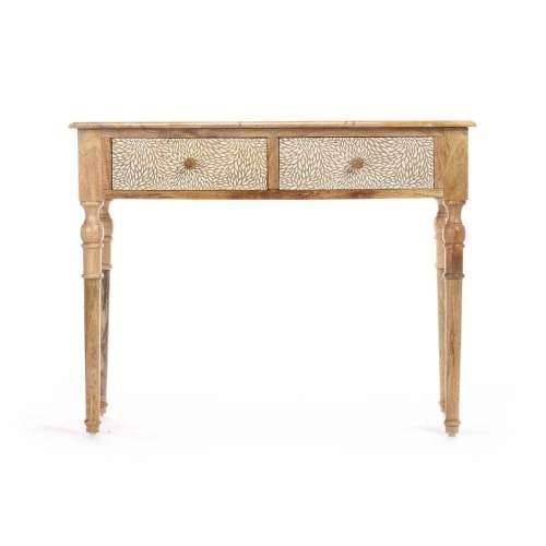 Ormarić s 2 ladice Gift Decor 33 Bijela Smeđa 98 x 77 x 42 cm Listovi Cijena