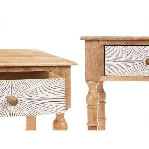 Ormarić s 2 ladice Gift Decor 35 Bijela Smeđa 98 x 77 x 42 cm Crte Cijena