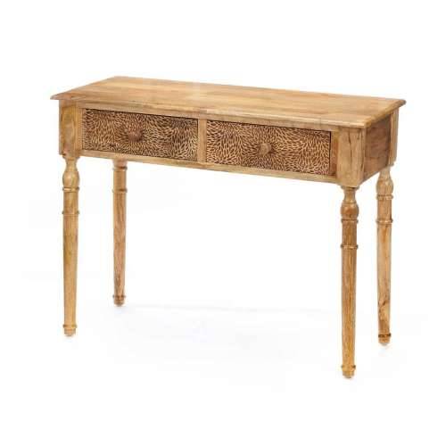 Ormarić s 2 ladice Gift Decor 39 Smeđa 98 x 77 x 42 cm Listovi Cijena