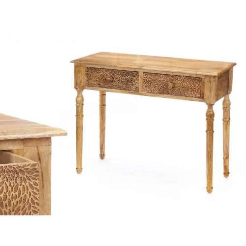 Ormarić s 2 ladice Gift Decor 39 Smeđa 98 x 77 x 42 cm Listovi Cijena