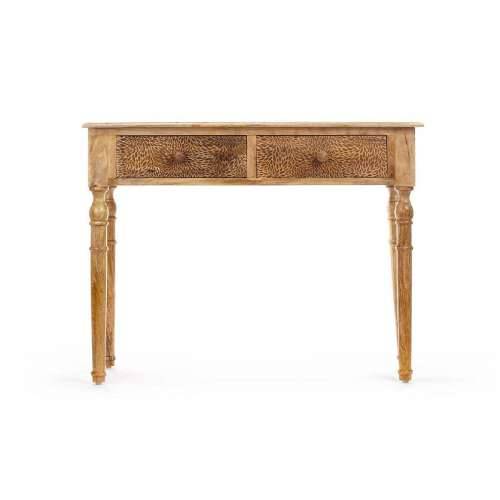 Ormarić s 2 ladice Gift Decor 39 Smeđa 98 x 77 x 42 cm Listovi Cijena