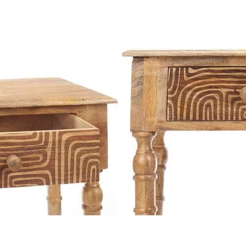 Ormarić s 2 ladice Gift Decor 40 Smeđa 98 x 77 x 42 cm Krivulja Cijena