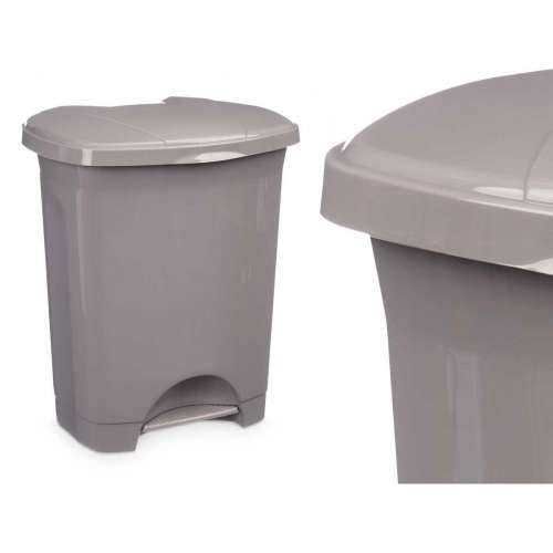Koš za Papir na Pedalu Siva Plastika 10 L (8 kom.) Cijena
