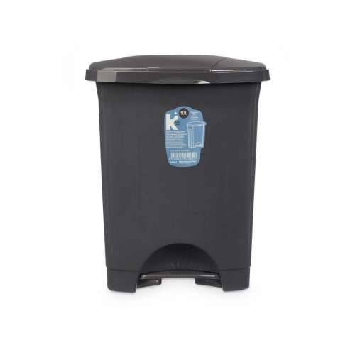 Koš za Papir na Pedalu Antracitna Plastika 10 L (8 kom.) Cijena