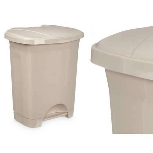 Koš za Papir na Pedalu Bež Plastika 10 L (8 kom.) Cijena