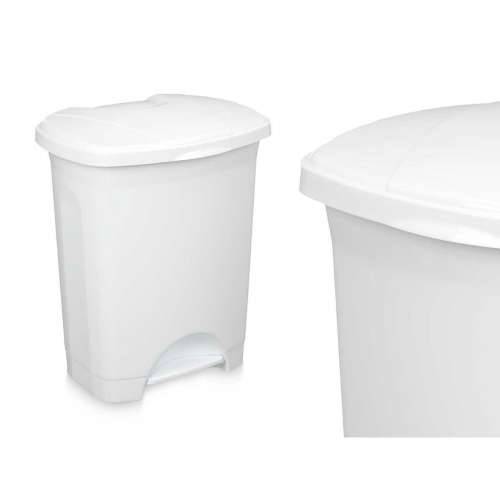 Koš za Papir na Pedalu Bijela Plastika 30 L (4 kom.) Cijena