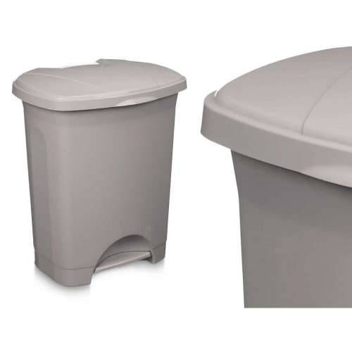 Koš za Papir na Pedalu Siva Plastika 30 L (4 kom.) Cijena