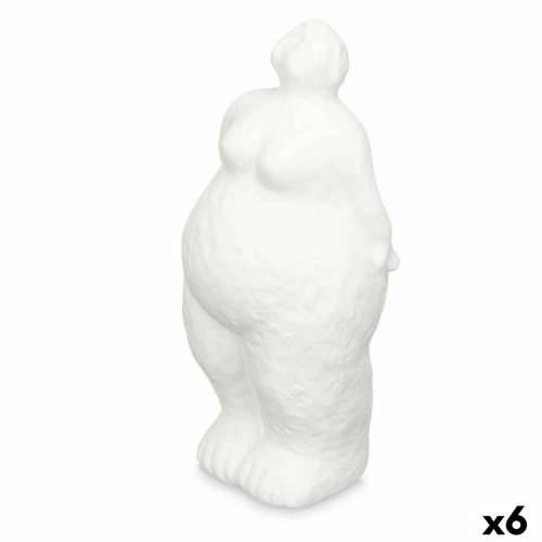 Ukrasna figura Bijela Dolomite 14 x 34 x 12 cm (6 kom.) Dama podni Cijena