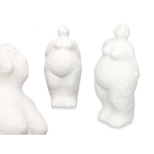 Ukrasna figura Bijela Dolomite 14 x 34 x 12 cm (6 kom.) Dama podni Cijena