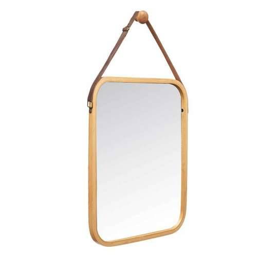 Pakarāmais spogulis B6605 Prirodno Pravokutno 34 x 41,5 x 1,5 cm (6 kom.) Cijena