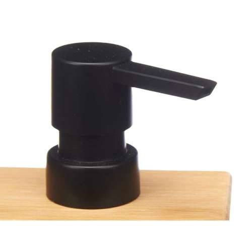 Dozator za Sapun Berilo 15342 Crna Bambus Plastika 9,7 x 15 x 5,8 cm (12 kom.) Cijena