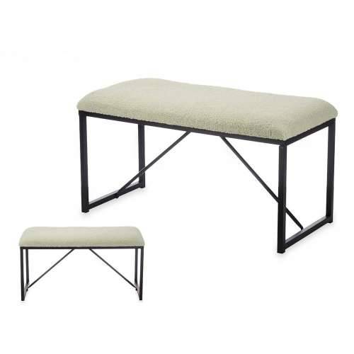 Klupa Gift Decor TR23063-3 Zelena Metal Tkanina 81 x 42 x 38 cm Cijena