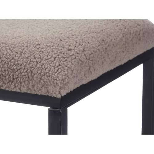 Klupa Gift Decor TR23063-4 Smeđa Metal Tkanina 81 x 42 x 38 cm Cijena