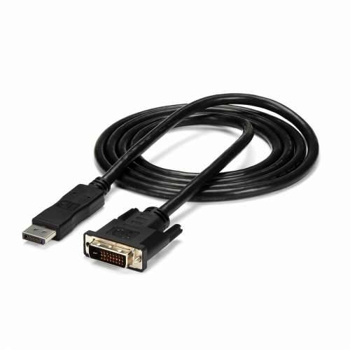 Adapter DisplayPort u DVI Startech DP2DVIMM6            (1,8 m) Crna 1.8 m Cijena