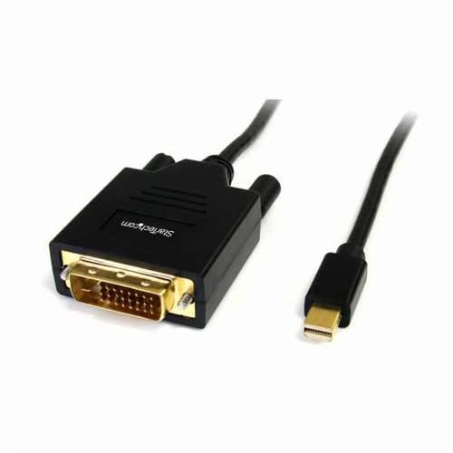 Mini DisplayPort u DVI Adapter Startech MDP2DVIMM6           (1,8 m) Crna 1.8 m Cijena