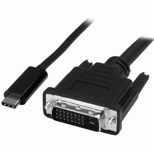 Kabel USB C u DVI-D Startech CDP2DVIMM1MB Crna 1 m Cijena