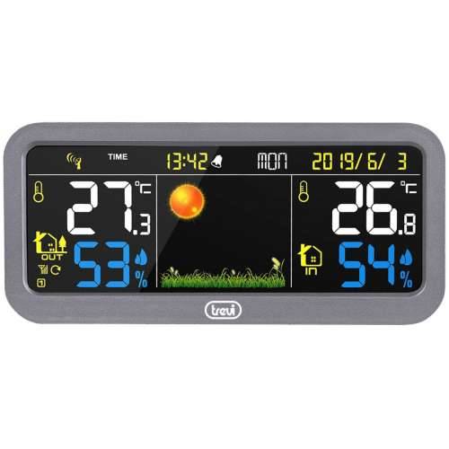 Višenamjenska Meteorološka Stanica Trevi 3P20 RC Siva 6,3” Cijena