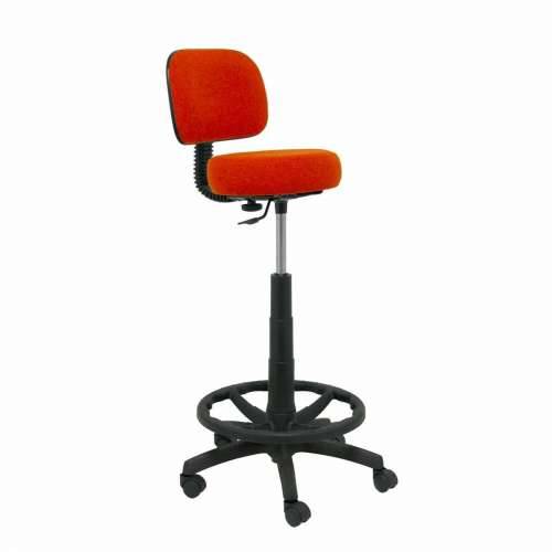 Ergonomska stolica Piqueras y Crespo LB305RN Oranžna Tamno narančasta PVC S kotačima Cijena