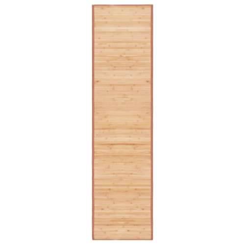 Tepih od bambusa 80 x 300 cm smeđi