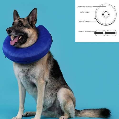 Ogrlica za oporavak psa KVP Kong Cloud Plava Na napuhavanje (33-46 cm) Cijena