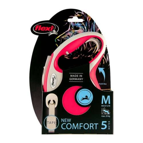 Povodac za pse Flexi NEW COMFORT 5 m Crvena Veličina M Cijena