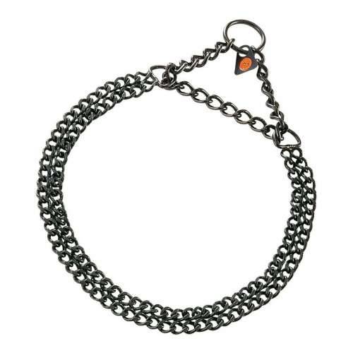 Ogrlica za pse Hs Sprenger Crna 2 mm Dvostruki Karike (50 cm) Cijena