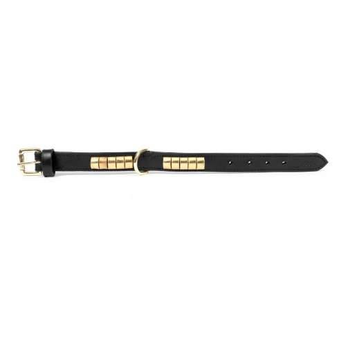 Ogrlica za pse Gloria Duna Crna zlatan (55 x 2.5 cm) Cijena