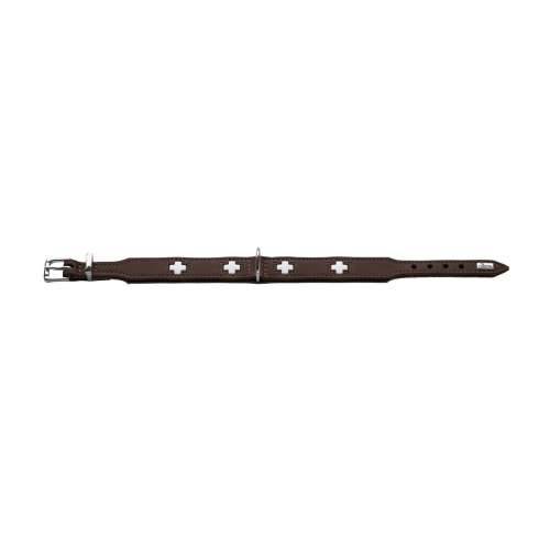 Ogrlica za pse Hunter Swiss Smeđa Crna M 55 cm Cijena