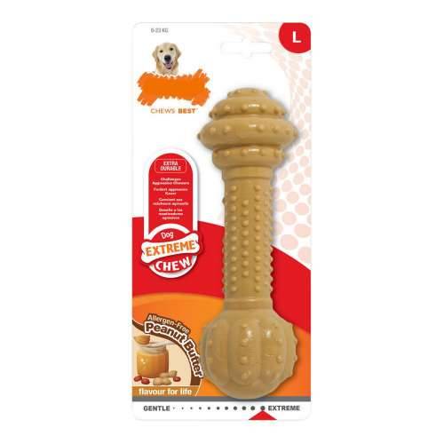 Grickalo za pse Nylabone Extreme Chew Barbell Najlon Maslac od kikirikija Cijena