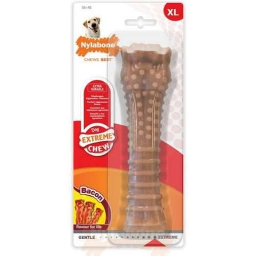 Grickalo za pse Nylabone Dura Chew Bacon Veličina XL Najlon Cijena