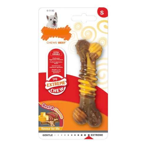 Grickalo za pse Nylabone Extreme Chew Meso teksturizirano Sir Prirodno Veličina XL Najlon Cijena