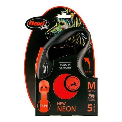 Povodac za pse Flexi NEW NEON 5 m Oranžna Veličina M Cijena