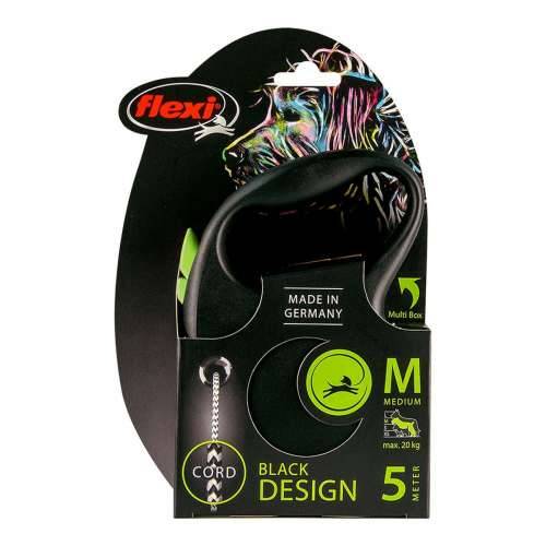 Povodac za pse Flexi BLACK DESIGN 5 m Veličina M Zelena Cijena