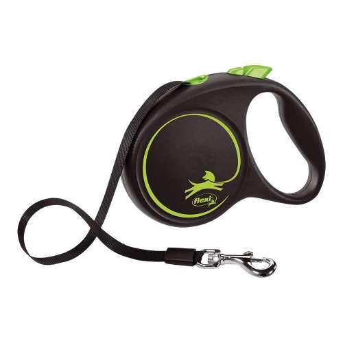 Povodac za pse Flexi BLACK DESIGN 5 m Veličina S Zelena Cijena