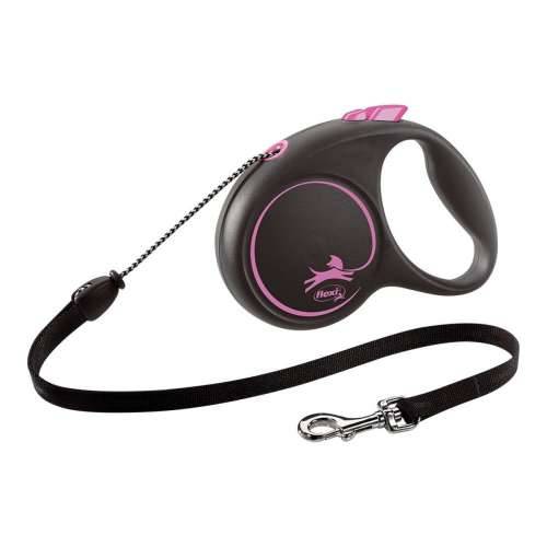 Povodac za pse Flexi BLACK DESIGN 5 m Roza Veličina M Cijena