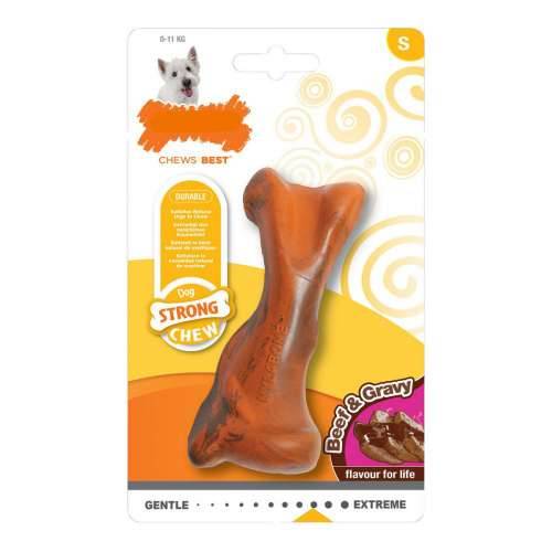Grickalo za pse Nylabone Strong Chew Umak Meso Guma Veličina S Cijena