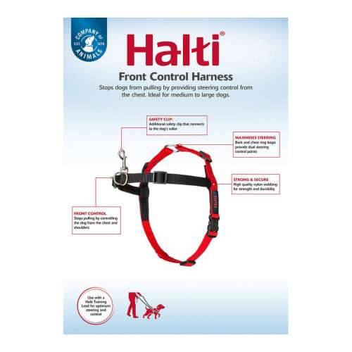 Orma za pse Company of Animals Halti Crna/Crvena Veličina M (58-86 cm) Cijena