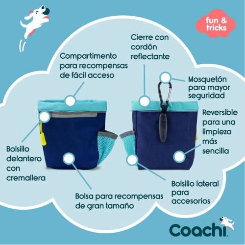 Torbica Coachi Train & Treat Plava Cijena