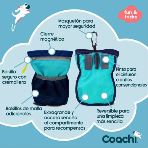 Torbica Coachi Train & Treat Plava Cijena