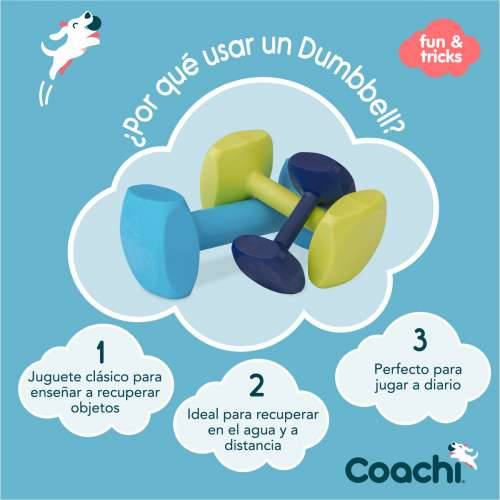 Bučica Coachi TRAINING DUMBBELL Plava L Plastika Cijena